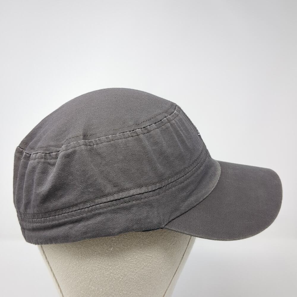 D&Y Fitted Cadet Army Cap Gray One Size Embellish… - image 5
